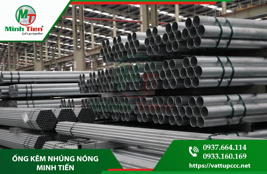 phân phối ống kẽm nhúng nóng tại TP Hồ Chí Minh